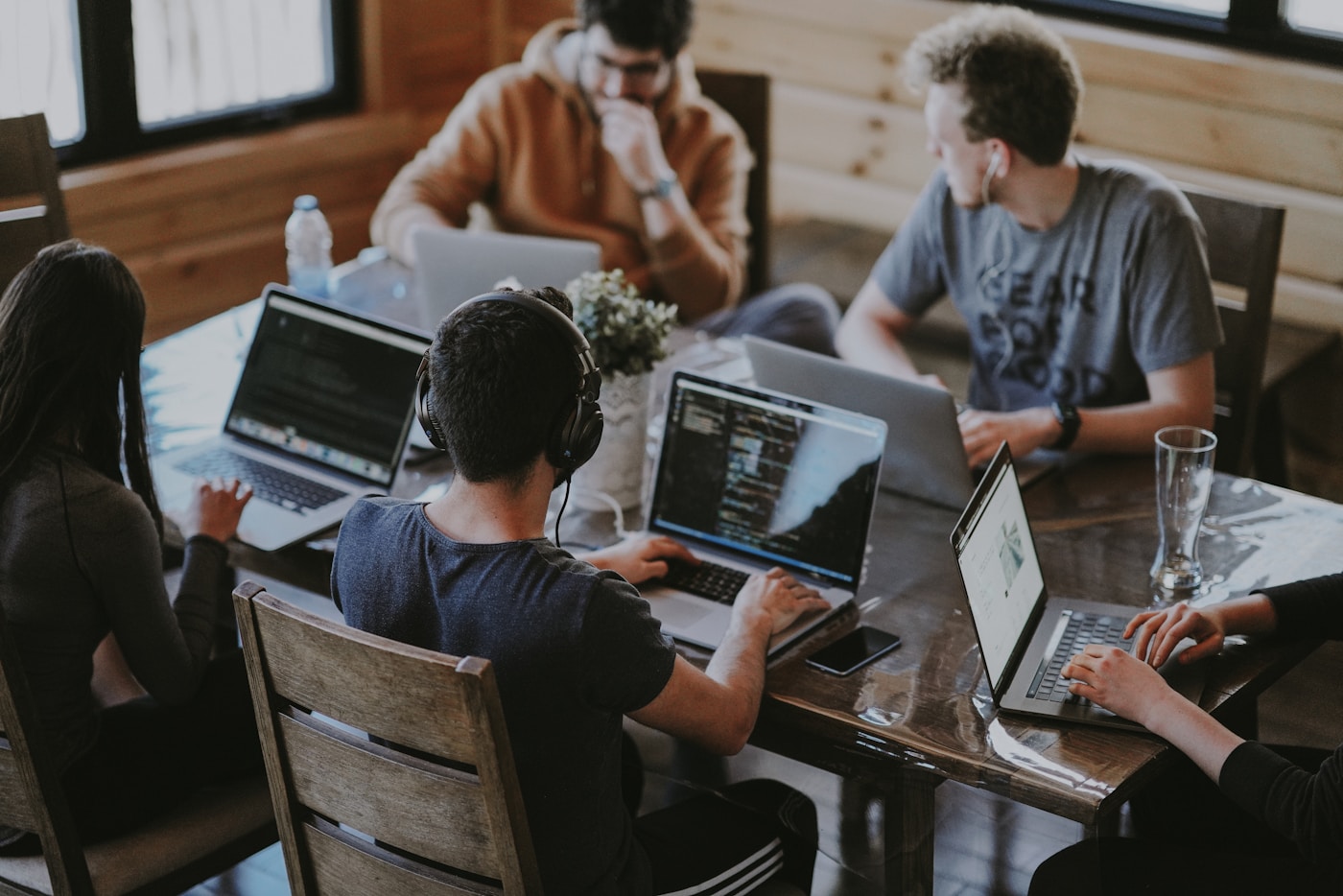 Velox IT team collaborating on solutions
